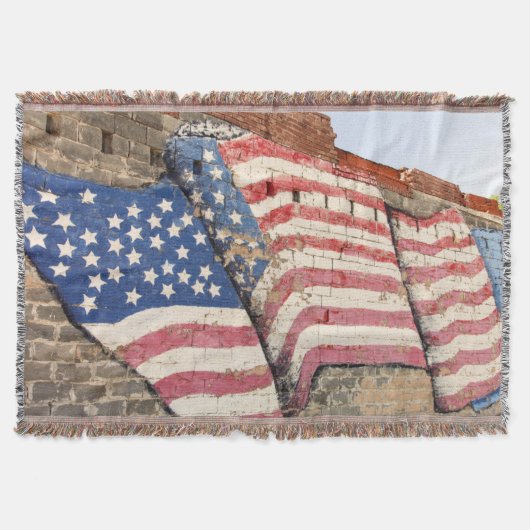 Erick, Oklahoma, VS. Route 66 Deken (Voorkant)