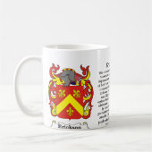 Erickson Family Coat of Arms mok (Links)