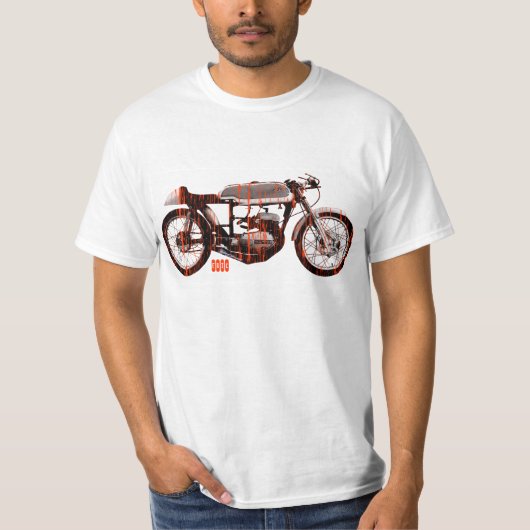 Eric's European Motorcycle Love T-shirt (Voorkant)