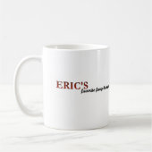 Eric's favoriet koffiemok (Links)