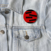 Eric's kleine kogelzuiger knop ronde button 5,7 cm (In situ)