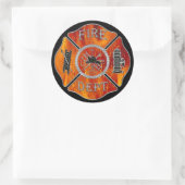 ERICsmug3-exemplaar Ronde Sticker (Tas)