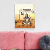 Ericsson Telephone, 1890 Canvas Afdruk (Insitu (Woonkamer))