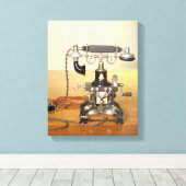 Ericsson Telephone, 1890 Canvas Afdruk (Insitu (Houten vloer))