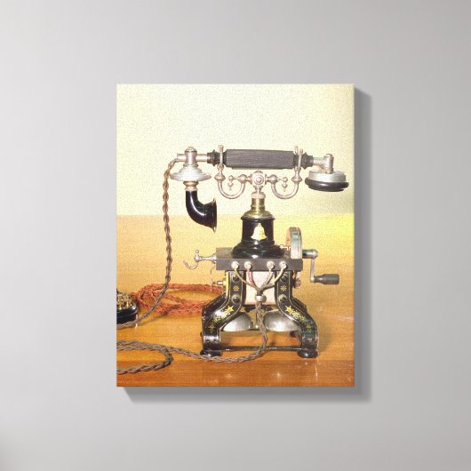 Ericsson Telephone, 1890 Canvas Afdruk (Voorkant)