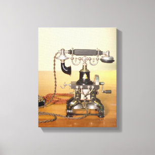 Ericsson Telephone, 1890 Canvas Afdruk