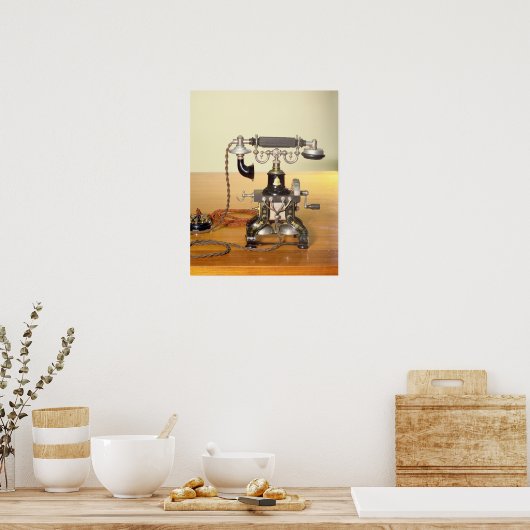 Ericsson Telephone, 1890 Poster (Keuken)