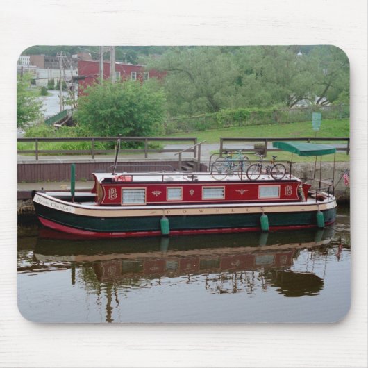 Erie Canal Boat mousepad Muismat (Voorkant)