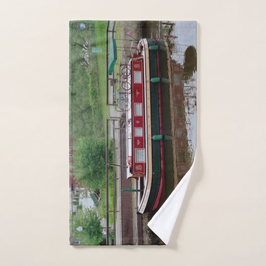 Erie Canal boot towel set Bad Handdoek (Handdoek)