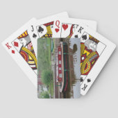 Erie Canal bootkaarten Pokerkaarten (Achterkant)