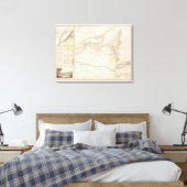 Erie Canal Canvas Afdruk (Insitu (Slaapkamer))