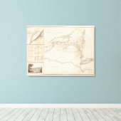 Erie Canal Canvas Afdruk (Insitu (Houten vloer))