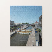 Erie Canal Locks Legpuzzel (Verticaal)