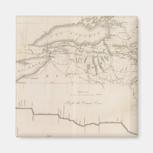 Erie Canal Magneet (Voorkant)