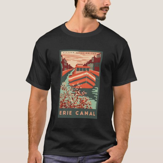 Erie Canal Premium Travel T-shirt (Voorkant)