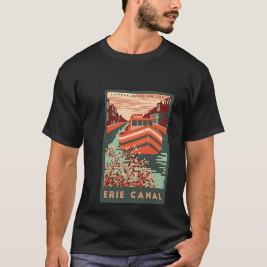 Erie Canal Premium Travel T-shirt (Voorkant)