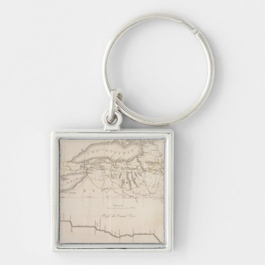 Erie Canal Sleutelhanger (Voorkant)