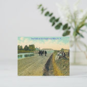 Erie Canal Tow Path Briefkaart (Staand voorkant)