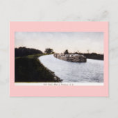 Erie Canal, West of Broadport, New York Briefkaart (Voorkant)