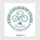 Erie Canalway Trail (fietsen) Sticker (Vel)