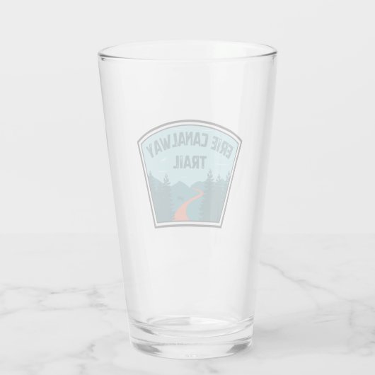 Erie Canalway Trail Glas (Achterkant)