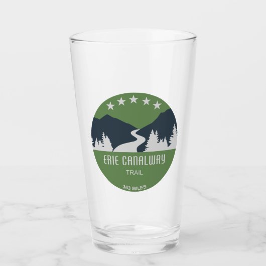 Erie Canalway Trail Glas (Voorkant)