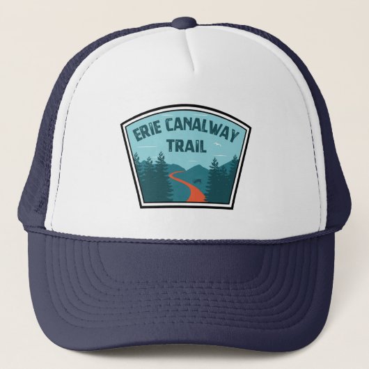 Erie Canalway Trail Trucker Pet (Voorkant)