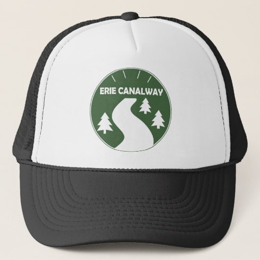 Erie Canalway Trail Trucker Pet (Voorkant)