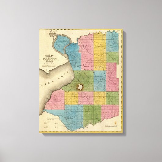 Erie County Canvas Afdruk (Voorkant)
