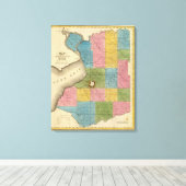 Erie County Canvas Afdruk (Insitu (Houten vloer))