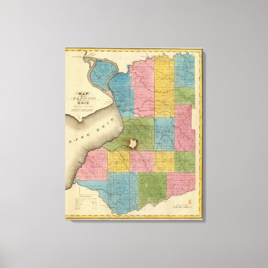 Erie County Canvas Afdruk (Voorkant)