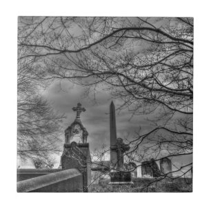 erie graveyard tegeltje