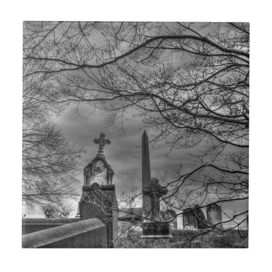 erie graveyard tegeltje (Voorkant)