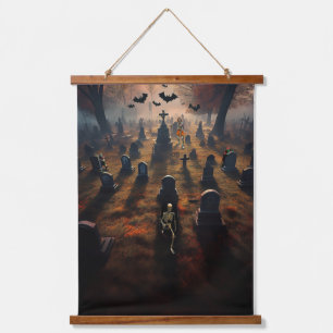 Erie Halloween Hangend Wandkleed