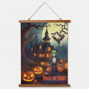 Erie Halloween Hangend Wandkleed