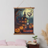Erie Halloween  Hangend Wandkleed (Slaapkamer)
