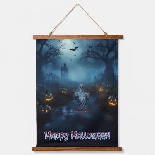 Erie Halloween Hangend Wandkleed (Voorkant)