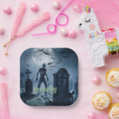 Erie Halloween Papieren Bordje (Feest)