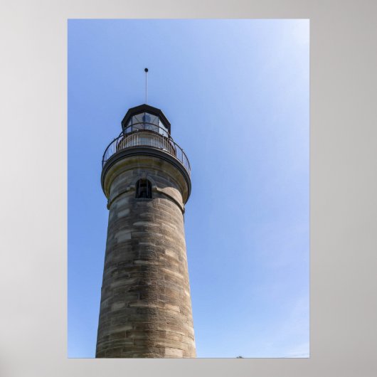 Erie Land Lighthouse Poster (Voorkant)