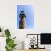 Erie Land Lighthouse Poster (Thuiskantoor)
