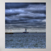 Erie Lighthouse Poster (Voorkant)