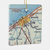 Erie PA Keramisch Ornament (Rechts)