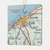 Erie PA Keramisch Ornament (Links)