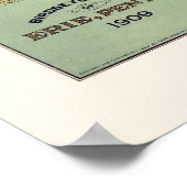 Erie, PA Panoramic Map - 1909 Poster (Hoek)