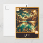Erie, Pennsylvania | Briefkaart (Voorkant / Achterkant)