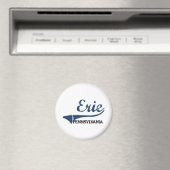 Erie Pennsylvania City Classic Magneet (Insitu (Vaatwasser))