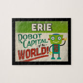 Erie Pennsylvania Robot - Funny  Legpuzzel (Horizontaal)