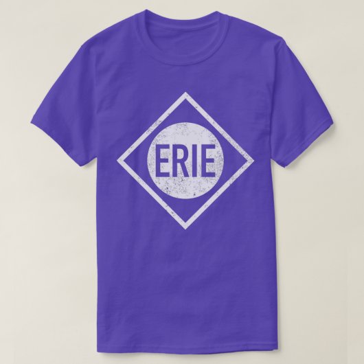 Erie Railroad noodlottig T-shirt (Design voorkant)