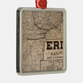 Erie Railway and connections Metalen Ornament (Rechts)