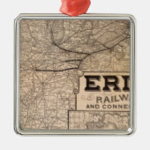 Erie Railway and connections Metalen Ornament (Voorkant)